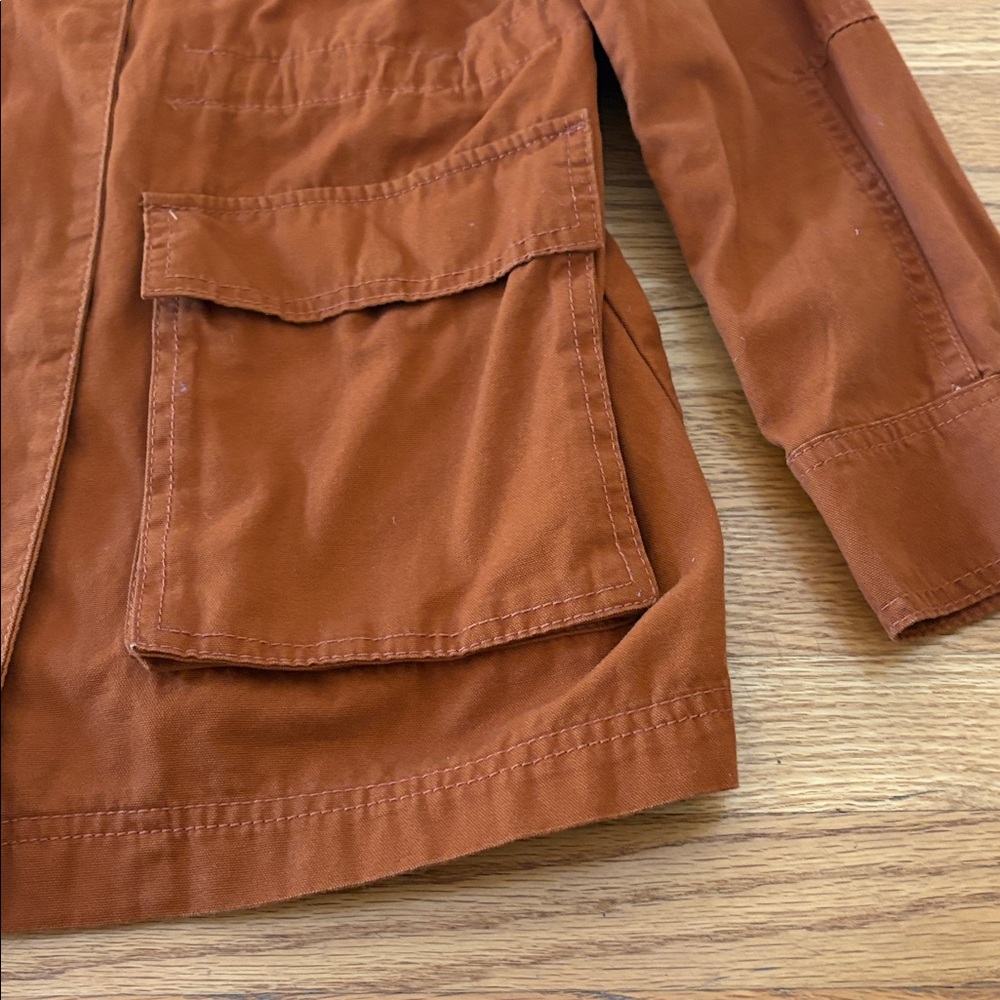 Universal Thread Terracotta Hooded Jacket - Picture 2 of 4